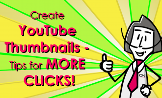 Create YouTube Thumbnails - Tips for More Clicks!